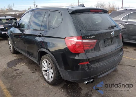 2013 BMW X3 xDrive28I from USA, damaged, VIN 5UXWX9C59D0A11796